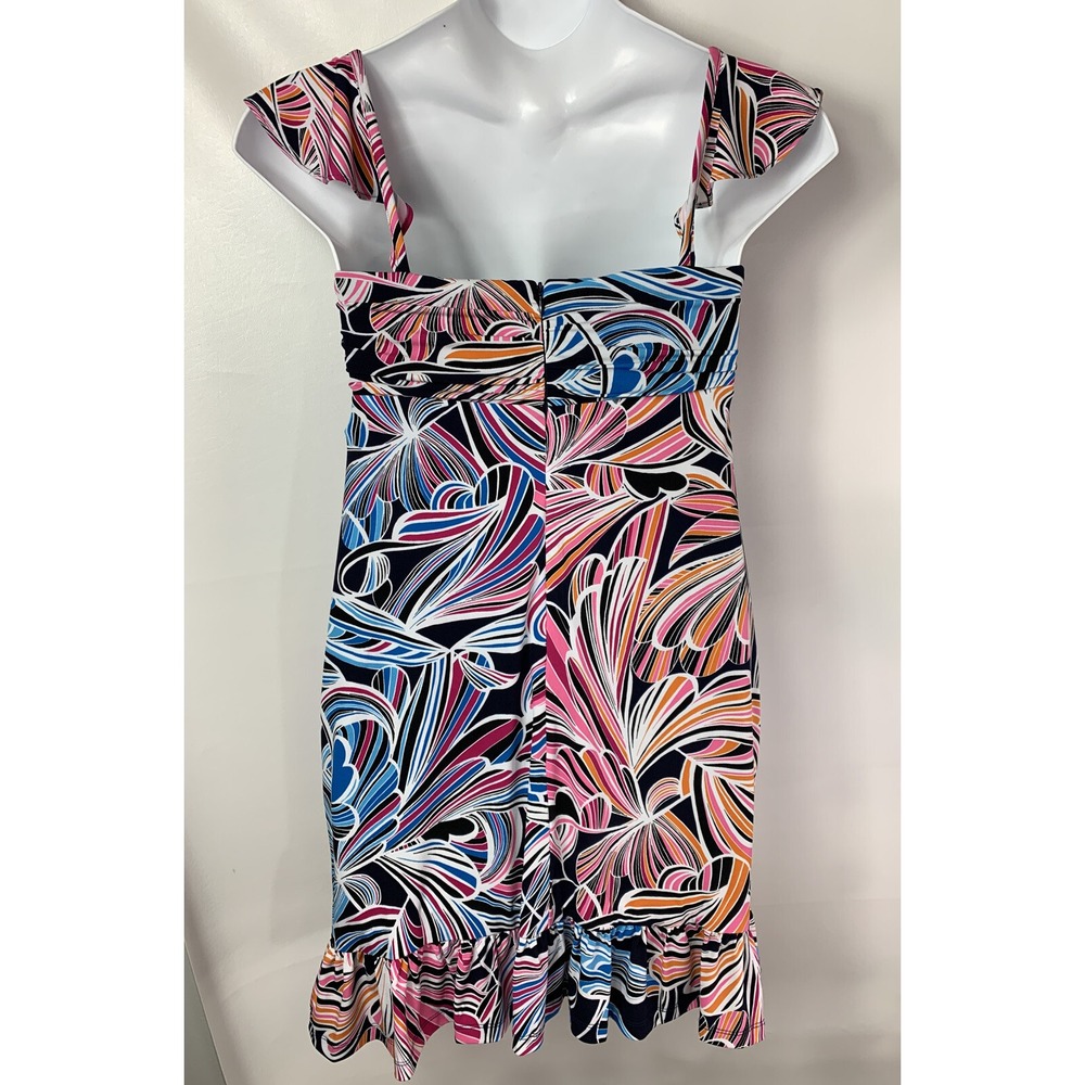Trina Turk Women's Size 6‎ Henna Ruffle Strap Colorful Summer Dress NWT - Picture 11 of 12